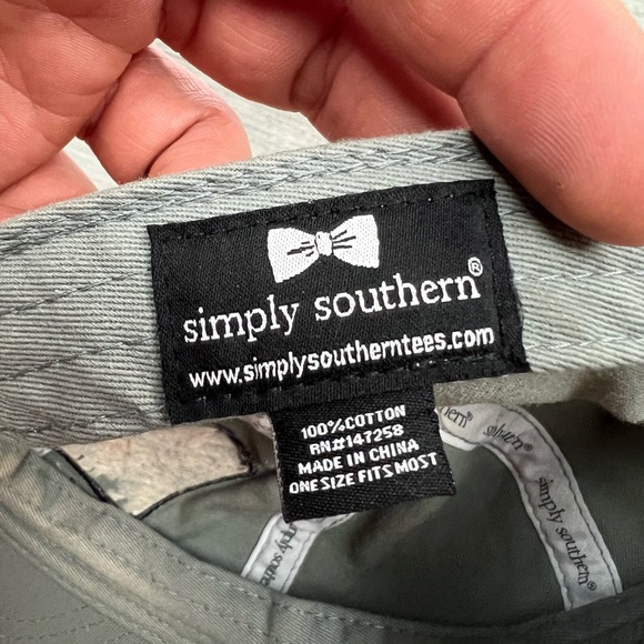 Simply Southern Distressed Flag Bowtie Cap Hat - Picture 9 of 9